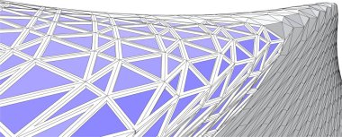  Gelecek perspektifi, soyut mimari duvar kağıdı tasarımı, dijital konsept arkaplan