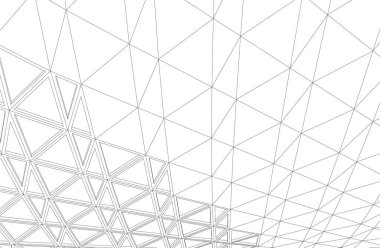  Gelecek perspektifi, soyut mimari duvar kağıdı tasarımı, dijital konsept arkaplan