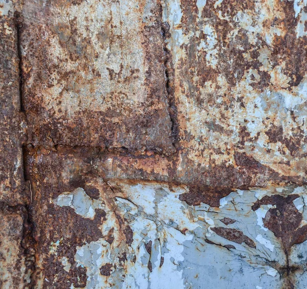 旧锈蚀金属质感 — 图库照片