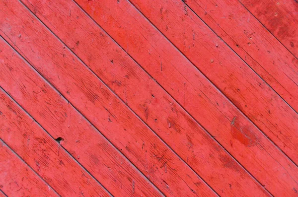 Red Wooden Background Texture — Stock Photo, Image