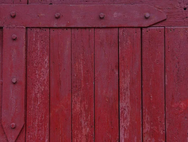 Oude Rode Houten Achtergrond — Stockfoto