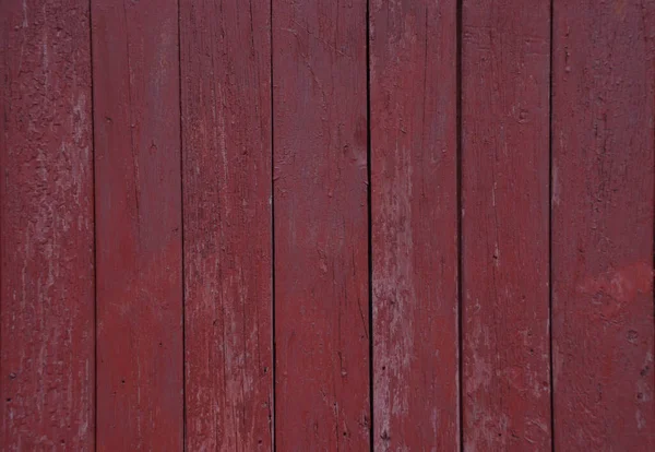 Old Wooden Background Red White Stripes — Stock Photo, Image