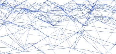  Gelecek perspektifi, soyut mimari duvar kağıdı tasarımı, dijital geometrik konsept arkaplan