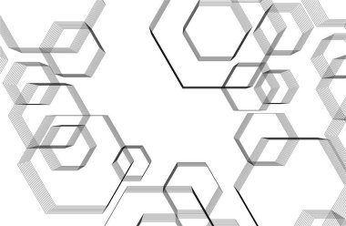 Şehir mimarisinin 3D çizimi, mimari duvar kağıdı tasarımı