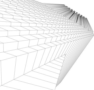 soyut mimari duvar kağıdı gökdelen tasarımı, dijital konsept arkaplan