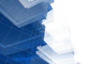 soyut mimari duvar kağıdı gökdelen tasarımı, dijital konsept arkaplan