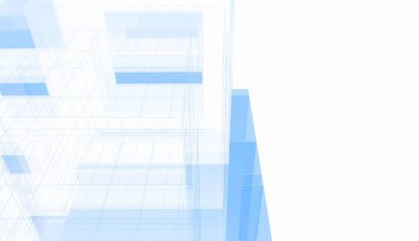 soyut mimari duvar kağıdı gökdelen tasarımı, dijital konsept arkaplan