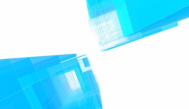 soyut mimari duvar kağıdı gökdelen tasarımı, dijital konsept arkaplan