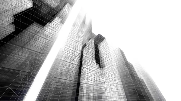 stock image abstract architectural wallpaper skyscraper design, digital concept background