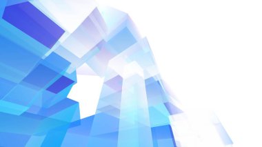 Modern mimari binası 3d illüstrasyon tasarımı