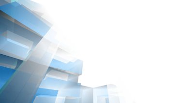 Modern mimari binası 3d illüstrasyon tasarımı