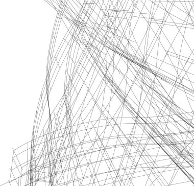 Gelecek perspektifi, soyut mimari duvar kağıdı tasarımı, dijital konsept arkaplan