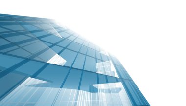 Modern geometrik mimari tasarım, 3D tasarım, gayrimenkul planı, mimari sanat, taslak çizimi.