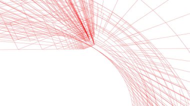 soyut mimari duvar kağıdı gökdelen tasarımı, dijital konsept arkaplan