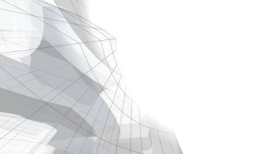 soyut mimari duvar kağıdı gökdelen tasarımı, dijital konsept arkaplan