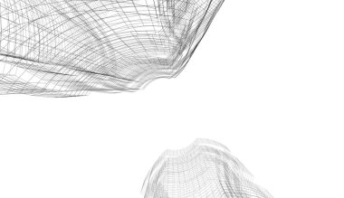 soyut mimari duvar kağıdı gökdelen tasarımı, dijital konsept arkaplan