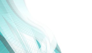 soyut mimari duvar kağıdı gökdelen tasarımı, dijital konsept arkaplan