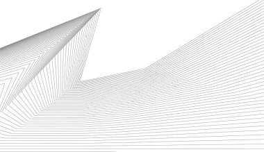 soyut mimari duvar kağıdı gökdelen tasarımı, dijital konsept arkaplan