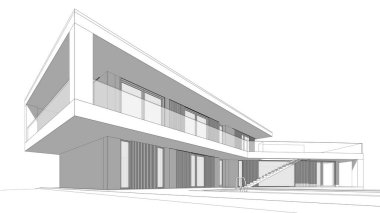 soyut mimari duvar kağıdı, dijital arkaplan