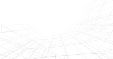 soyut mimari duvar kağıdı gökdelen tasarımı, dijital konsept arkaplan