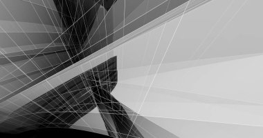 abstract architectural wallpaper high building design, digital concept background