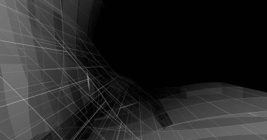 abstract architectural wallpaper high building design, digital concept background