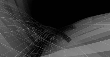 abstract architectural wallpaper high building design, digital concept background