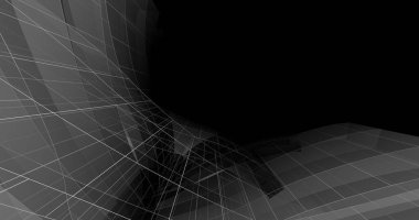 abstract architectural wallpaper high building design, digital concept background