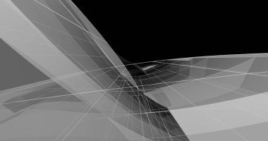 abstract architectural wallpaper high building design, digital concept background