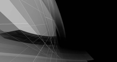 abstract architectural wallpaper high building design, digital concept background