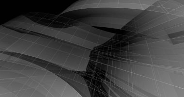 abstract architectural wallpaper high building design, digital concept background