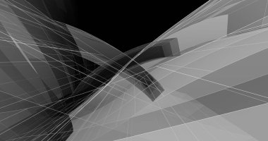 abstract architectural wallpaper high building design, digital concept background