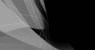 abstract architectural wallpaper high building design, digital concept background