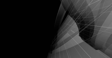 abstract architectural wallpaper high building design, digital concept background