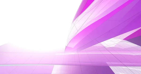 abstract purple architectural wallpaper skyscraper design, digital concept background