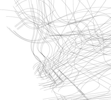  Gelecek perspektifi, soyut mimari duvar kağıdı tasarımı, dijital konsept arkaplan