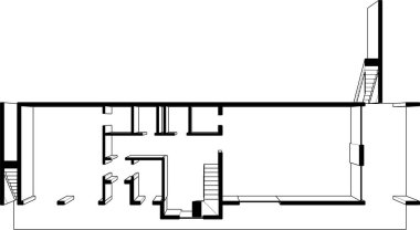 Ev kavramı kroki 3d çizim