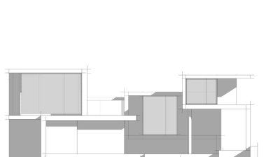 Ev kavramı kroki 3d çizim