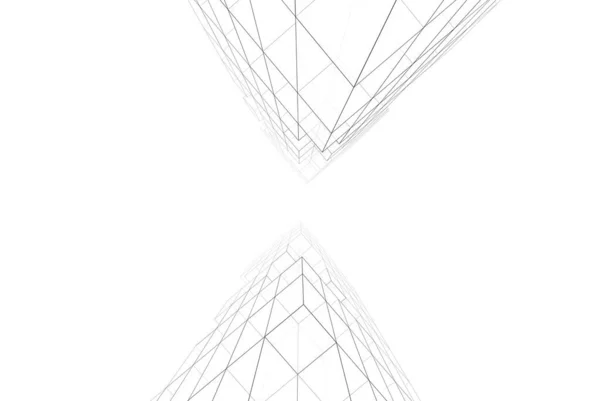 วอลล เปเปอร สถาป ตยกรรมนามธรรม การออกแบบต กระฟ นหล งแนวค ตอล — ภาพถ่ายสต็อก