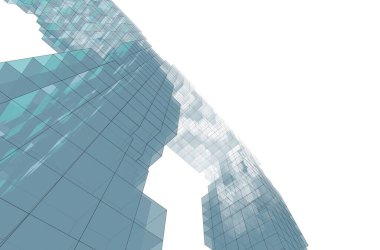 soyut mimari duvar kağıdı gökdelenler tasarım, dijital konsept arkaplan