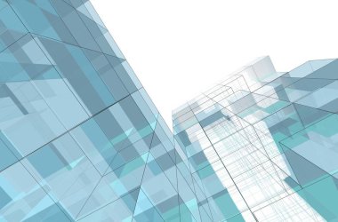 Soyut fütüristik arka plan, geometrik şekiller. Bir iş, bilim ve teknoloji şablonu için modern grafik tasarımı. soyut mimari duvar kağıdı