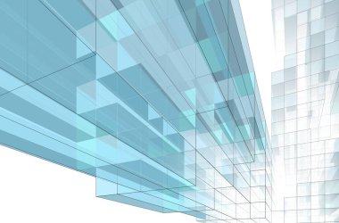 Soyut fütüristik arka plan, geometrik şekiller. Bir iş, bilim ve teknoloji şablonu için modern grafik tasarımı. soyut mimari duvar kağıdı