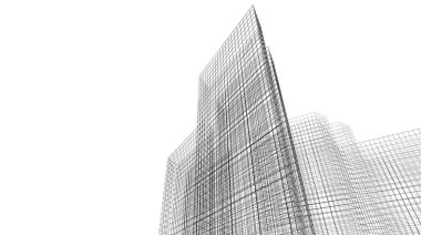 Soyut fütüristik arka plan, bir iş için modern grafik tasarımı, duvar kağıdı gökdelenleri tasarımı, dijital konsept arka plan. soyut mimari duvar kağıdı