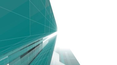 Soyut fütüristik arka plan, bir iş için modern grafik tasarımı, duvar kağıdı gökdelenleri tasarımı, dijital konsept arka plan. soyut mimari duvar kağıdı