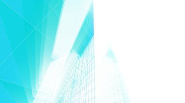 Soyut fütüristik arka plan, bir iş için modern grafik tasarımı, duvar kağıdı gökdelenleri tasarımı, dijital konsept arka plan. soyut mimari duvar kağıdı