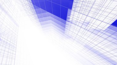 Soyut fütüristik arka plan, bir iş için modern grafik tasarımı, duvar kağıdı gökdelenleri tasarımı, dijital konsept arka plan. soyut mimari duvar kağıdı