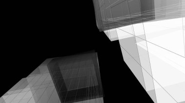 Soyut fütüristik arka plan, bir iş için modern grafik tasarımı, duvar kağıdı gökdelenleri tasarımı, dijital konsept arka plan. soyut mimari duvar kağıdı