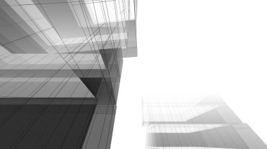 Soyut fütüristik arka plan, bir iş için modern grafik tasarımı, duvar kağıdı gökdelenleri tasarımı, dijital konsept arka plan. soyut mimari duvar kağıdı