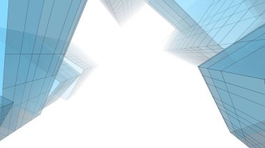 Soyut fütüristik arka plan, bir iş için modern grafik tasarımı, duvar kağıdı gökdelenleri tasarımı, dijital konsept arka plan. soyut mimari duvar kağıdı