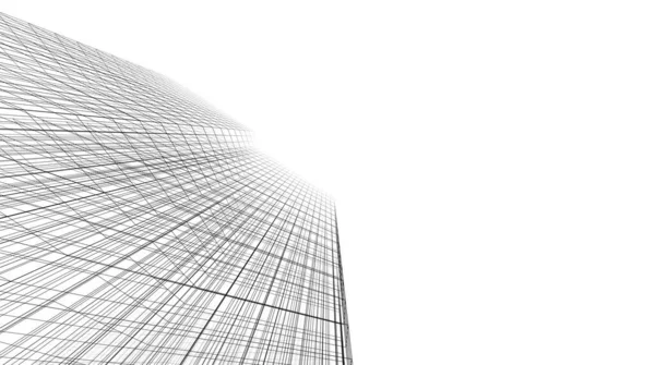 Fondo Futurista Abstracto Diseño Gráfico Moderno Para Negocio Diseño Rascacielos —  Fotos de Stock
